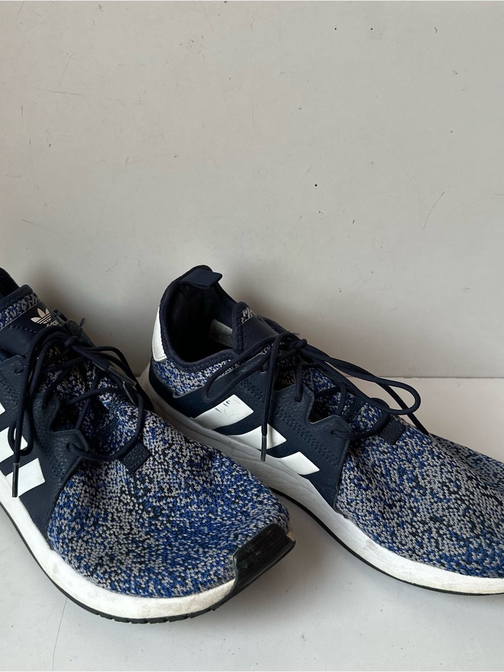 Adidas X_PLR Knit Sneakers Men’s Size 12 Blue White Shoes